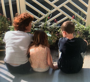 Virginia McCaffrey and children